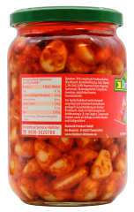 Feinkost Dittmann Ajolix Knoblauch in Chili Marinade, 6 x 650g Glas
