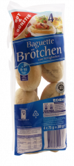 Gut & Günstig Baguette Brötchen, 10 x 300g Beutel
