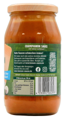 Homann Champignon Sauce mit Sahne, 6 x 400ml Glas