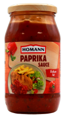 Homann Paprika Sauce Balkan-Art, 6 x 400ml Glas