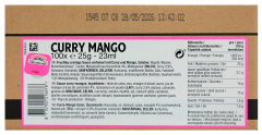 Heinz Curry Mango Sauce, 100 x 25g Schale