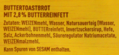 Harry Butter Toast, 5 x 250g Packung