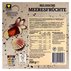 Herzstücke Belgische Meeresfrüchte Premium Pralinen, 6 x 250g Schachtel