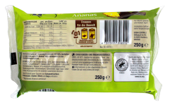 Herzstücke Gelee-Ananas mit 20% Zartbitterschokolade, 5 x 250g Schale