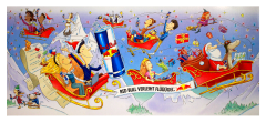 Red Bull Adventskalender 2026, 1 x 24 x 250ml Dose EINWEG