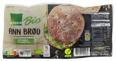 Edeka Bio Finn Brød Roggenmischtoastbrötchen, 7 x 260g Packung