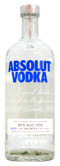 Absolut Vodka 40% vol., 6 x 1 l Flasche