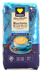 Herzstücke Barista Brazil Decaf Kaffee entkoffeiniert ganze Bohnen, 4 x 850g Beutel
