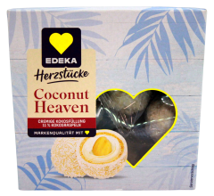 Herzstücke Coconut Heaven Kokoskugeln, 6 x 150g Schachtel