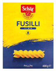 Schär Fusilli Gluten-Free Pasta, 6 x 400g Packung