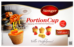 Stenger Portions Cup Waffelbecher, 300 x 1.7g Waffelbecher