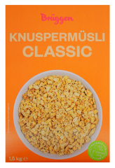 Brüggen Knuspermüsli Classic, 2 x 1,5 kg Packung