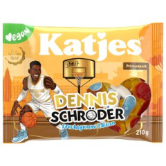 Katjes Dennis Schröder Edition Fruchtgummi vegan, 18 x 210g Beutel