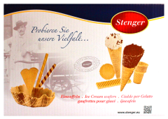 Stenger süsses Hörnchen Eiswaffel Classic, 1 Karton à 280 Stück
