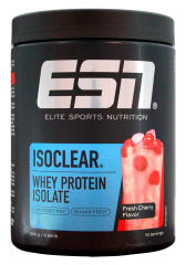 ESN Isoclear Whey Protein Isolate fresh Cherry Flavor, 1 x 300g Dose