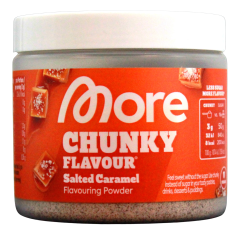 More Chunky Flavour Salted Caramel Flavouring Powder, 2 x 90g Dose