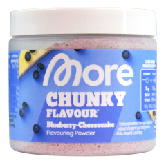 More Chunky Flavour Blueberry-Cheesecake Flavouring Powder, 2 x 90g Dose