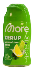 More Zerup Lemon Lime Soda Flavour Getränkesirup Zero, 5 x 65ml Flasche