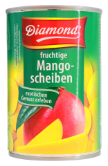 Diamond fruchtige Mangoscheiben leicht gezuckert, 6 x 230g Dose