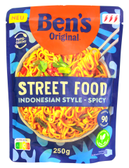 Ben's Original Street Food Indonesia Style - Spicy Nudeln, 6 x 250g Beutel