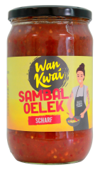 Wan Kwai Sambal Oelek scharf, 3 x 750g Glas