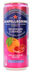 Sanpellegrino Melograno & Arancia Limonade, 24 x 0.33 l Dose EINWEG