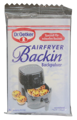 Dr.Oetker Airfryer Backin Backpulver, 72 x 11g Beutel