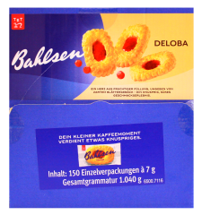 Bahlsen Deloba Blättergebäck mit fruchtiger Füllung, 150 x 7g Keks