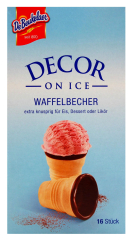 DeBeukelaer Decor on Ice Waffelbecher, 21 x 60g Packung