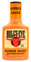 Bull's-Eye Burger Sauce rauchig-würzig BBQ Sauce, 3 x 300ml Flasche
