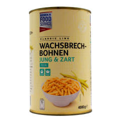 Classic Line Wachsbrechbohnen fein jung & zart, 3er Pack (3 x 2295g)