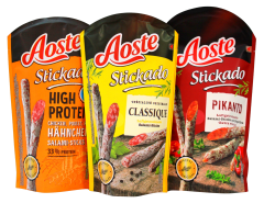 Aoste Stickado Salami Mix 3-fach sortiert, 12 x 70g Beutel