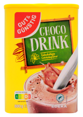 Gut & Günstig Choco-Drink Getränkepulver, 5 x 800g Packung