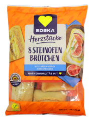 Herzstücke 8 Steinofenbrötchen, 12 x 560g Beutel
