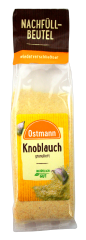 Ostmann Knoblauch granuliert Nachfüllbeutel, 5 x 60g Beutel