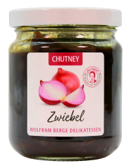 Wolfram Berge Zwiebel Chutney, 3 x 225g Glas