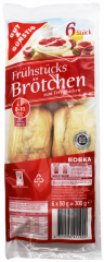 Gut & Günstig Frühstücks Brötchen zum Fertigbacken, 10 x 300g Beutel