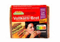 Mestemacher Vollkornbrot 9 x 500g Packungen