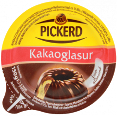 Pickerd Kakaoglasur, 5 x 150g Becher