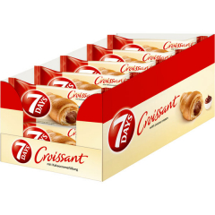 7 DAYS Croissant mit Kakaocremefüllung, 10 x 60g Packungen