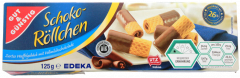 Gut & Günstig Schoko-Röllchen Vollmilch, 6 x 125g Packungen