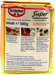 Dr. Oetker Gelierzucker Super 3:1, 7 x 500g Packungen