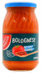 Gut & Günstig Nudelsauce Bolognese 5 x 400ml Gläser
