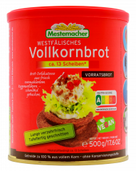 Mestemacher Westfälisches Vollkorn Dosenbrot, 6 x 500g Dosen