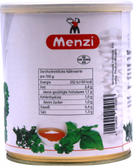 Menzi Eierstich gewürfelt 500g Dose