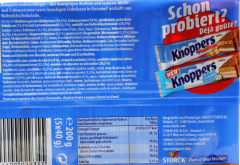 Knoppers Erdnuss Riegel 15 x 200g Packungen