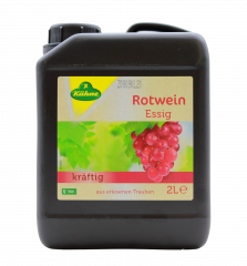 Kühne Rotwein Essig, 1 x 2 Liter Kanister