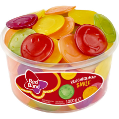 Red Band Fruchtgummi Smile 1200g Dose