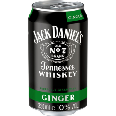 Jack Daniels & Ginger 10% vol., 12 x 330ml Dosen EINWEG