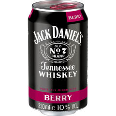 Jack Daniels & Berry 10% vol., 12 x 330ml Dosen EINWEG